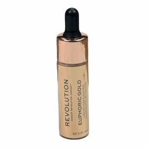 Makeup Revolution Euphoric Gold Liquid Highlighter - 0.61 fl oz / 18 ml